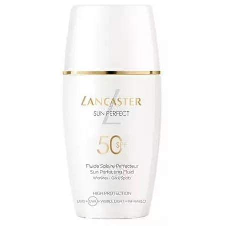 Ochranný fluid na obličej pro zralou pleť SPF 50 Sun Perfect (Fluid Perfect) Lancaster - 30 ml