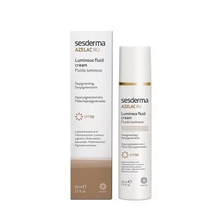 Rozjasňující emulze SPF 50 Azelac RU (Luminous Fluid Cream) Sesderma - 50 ml