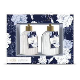 Dárková sada péče o ruce Pivoňka, Broskev & Malina Aveda - 2 ks