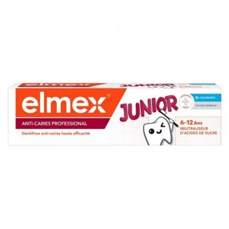 Zubní pasta Anti-Caries Professional Junior Elmex - 75 ml
