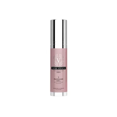 Masážní gel s diamantovým pudrem (Massage Gel) Miss Vivien - 50 ml