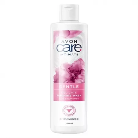 Jemný gel pro intimní hygienu s výtažkem z heřmánku Gentle (Delicate Feminine Wash) Avon - 250 ml
