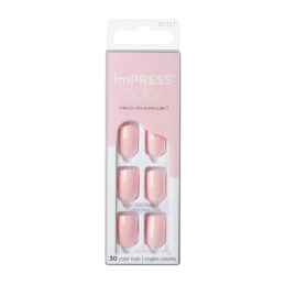 Samolepící nehty imPRESS Color Pick Me Pink Aveda - 30 ks