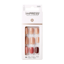 Samolepící nehty imPRESS Nails Before Sunset Aveda - 30 ks