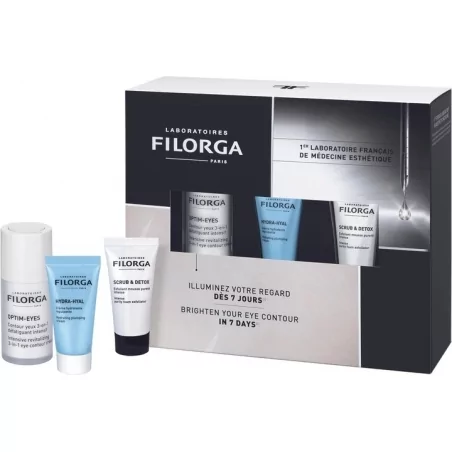 Dárková sada Brighten Your Eye Contour In 7 Days Filorga