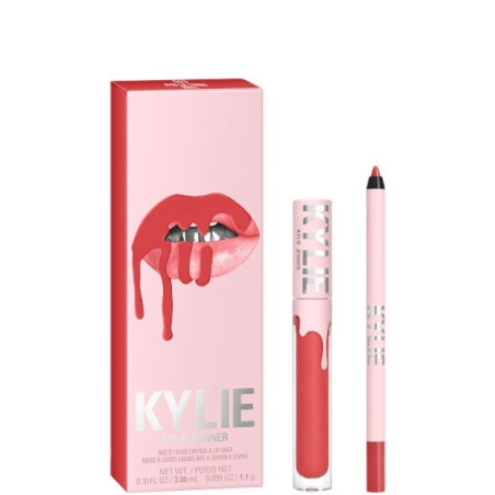 Sada Matte Liquid Lipstick + Lip Liner Aveda / Odstín: 300 Koko K