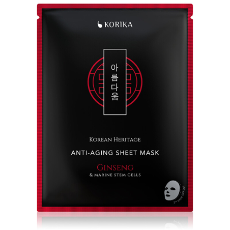 Plátýnková maska proti stárnutí Korean Heritage (Anti-Aging Sheet Mask) Aveda - 25 g