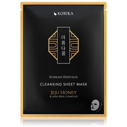 Čisticí plátýnková maska s Jeju medem a AHA, BHA komplexem Korean Heritage (Cleansing Sheet Mask) Aveda - 25 g