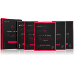 Sada plátýnkových masek proti stárnutí Korean Heritage 5 × Aveda - 25 g