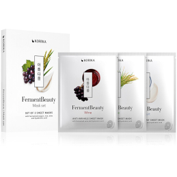 Sada plátýnkových masek FermentBeauty Mask Set Aveda