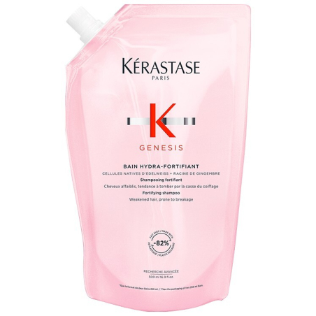 Náhradní náplň do posilujícího šamponu proti vypadání vlasů Genesis Bain Hydra-Fortifiant Aveda - 500 ml