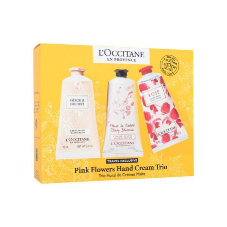 Dárková sada krémů na ruce Pink Flowers Hand Cream Trio Aveda
