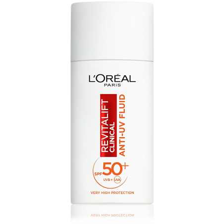 Denní ochranný fluid Revitalift Clinical SPF50+ s vitamínem C (Anti-UV Fluid) Aveda - 50 ml