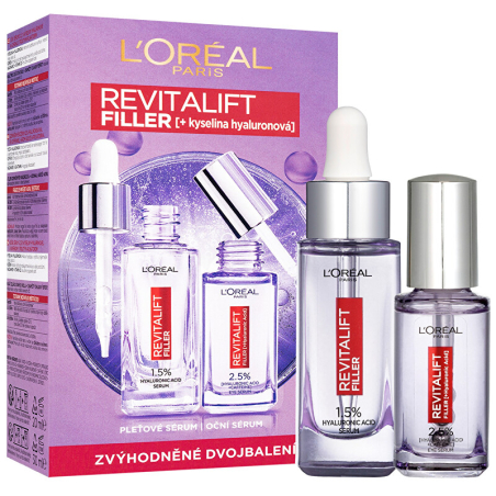 Dárková sada pleťové péče s kyselinou hyaluronovou Revitalift Filler Aveda