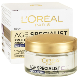 Noční krém proti vráskám Age Specialist 55+ Aveda - 50 ml