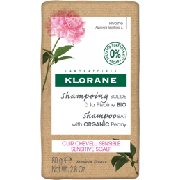 Tuhý šampon pro citlivou pokožku hlavy Pivoňka (Shampoo Bar) Aveda - 80 g
