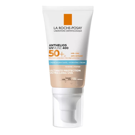 Tónovaný ochranný krém SPF 50 Anthelios UVMune 400 (Tinted Hydrating Cream) Aveda - 50 ml