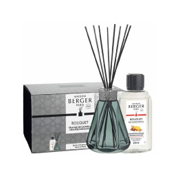 Dárková sada aroma difuzér Pyramide vintage zelený + náplň Orange Cinnamon Aveda - 200 ml