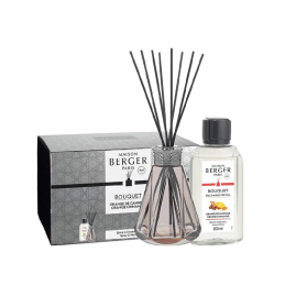 Dárková sada aroma difuzér Pyramide vintage růžový + náplň Orange Cinnamon Aveda - 200 ml