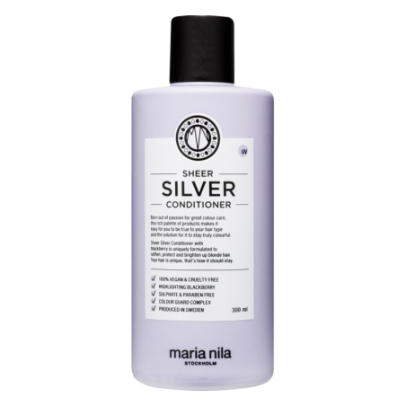 Hydratační kondicionér neutralizující žluté tóny vlasů Sheer Silver (Conditioner) Aveda - 1000 ml