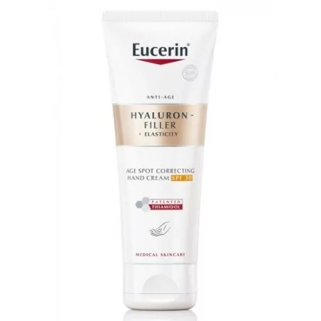 Omlazující krém na ruce Hyaluron-Filler+Elasticity SPF 30 (Hand Cream) Eucerin - 75 ml