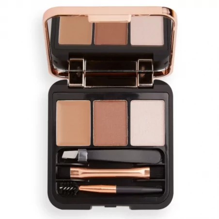 Sada na úpravu obočí Brow Sculpt Kit Revolution / Odstín: Medium - 2,2 g
