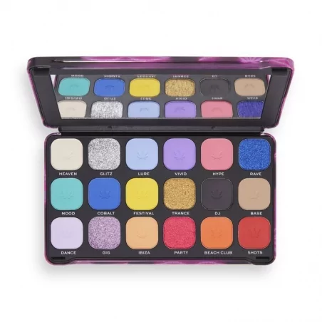 Paletka očních stínů Good Vibes Hype Forever Flawless Revolution - 19,8 g