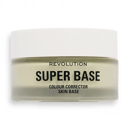 Podkladová báze pod make-up Super Base (Colour Correcting Green Primer) Revolution - 25 ml