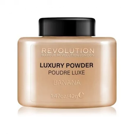 Minerální pudr Banana (Loose Baking Powder Banana) Revolution / Odstín: Banana - 32 g