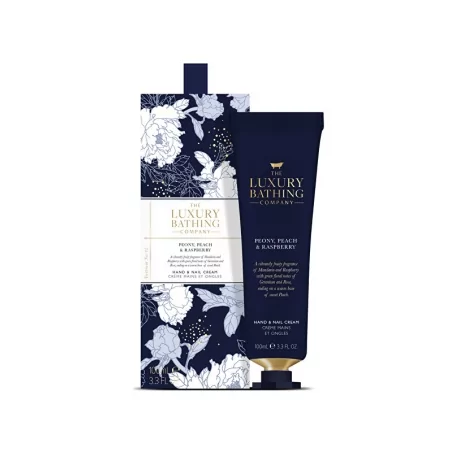 Krém na ruce Pivoňka, Broskev & Malina (Hand & Nail Cream) Grace Cole - 100 ml