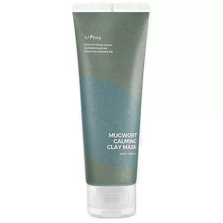 Zklidňující maska s jílem Mugwort (Calming Clay Mask) Isntree - 100 ml