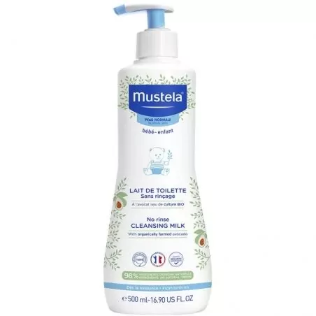 Dětské čisticí mléko (Cleansing Milk) Mustela - 500 ml