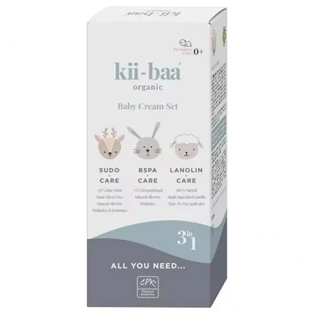 Dárková sada dětské péče All You Need kii-baa organic - 3 ks
