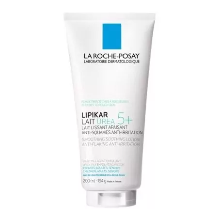 Zklidňující hydratační tělové mléko Lipikar Lait Urea 5+ (Smoothing Soothing Lotion) La Roche Posay - 400 ml