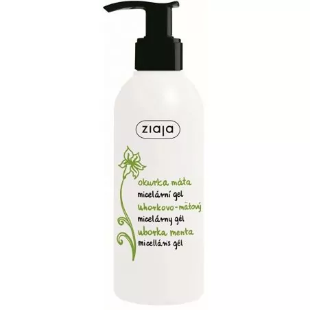 Micelární gel s okurkou a mátou Cucumber (Cucumber Mint Micellar Gel) Ziaja - 200 ml