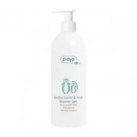Mycí gel na tělo a vlasy pro děti Tučňák (Baby Body & Hair Shower Gel) Ziaja - 400 ml