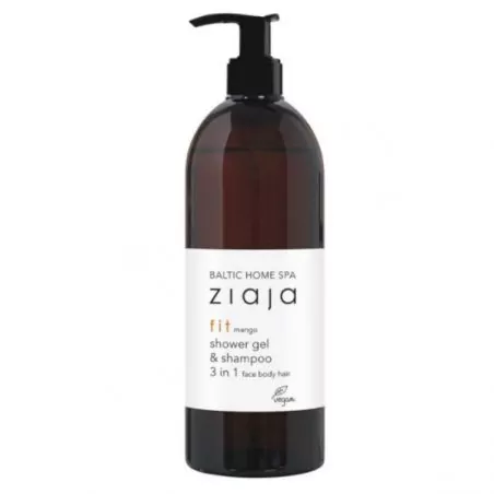Sprchový gel a šampon 3 v 1 Baltic Home Spa Fit (Shower Gel & Shampoo) Ziaja - 500 ml
