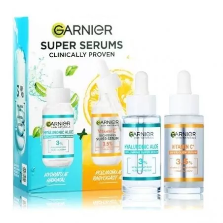 Dárková sada pleťových sér Skin Naturals Garnier - 2 x 30 ml
