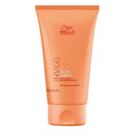Samozahřívací maska pro suché a poškozené vlasy Invigo Nutri-Enrich (Warming Express Mask) Wella Professionals - 150 ml