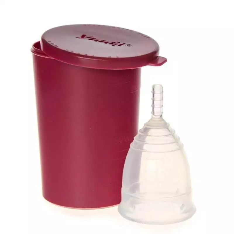 Menstruační kalíšek včetně sterilizačního kelímku "Classic" Yuuki Menstruační kalíšek včetně sterilizačního kelímku "Classic" Yuuki
