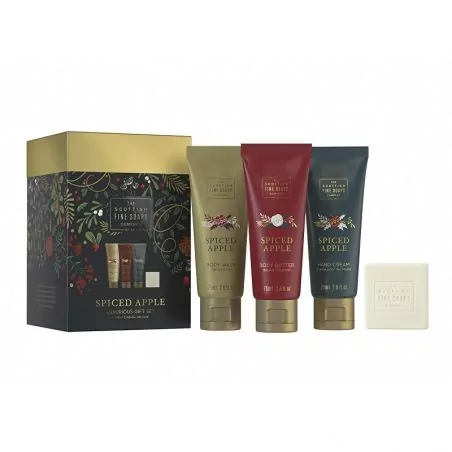 Dárková sada péče o tělo Jablko & Koření Scottish Fine Soaps