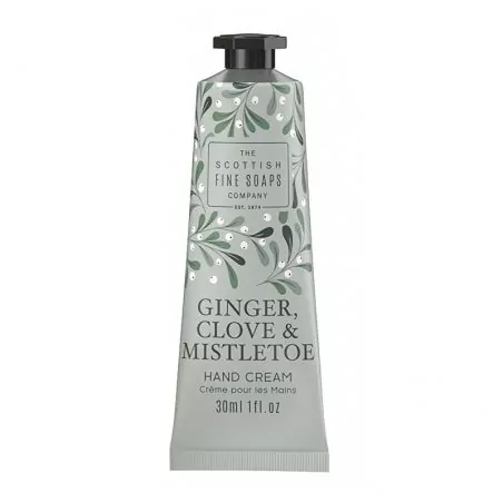 Krém na ruce Zázvor, Hřebíček & Jmelí (Hand Cream) Scottish Fine Soaps - 30 ml
