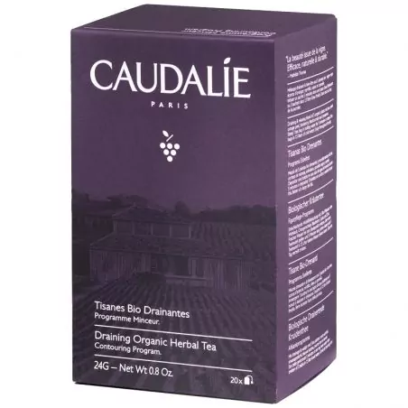 Odvodňovací bylinný čaj Caudalie - 20 ks