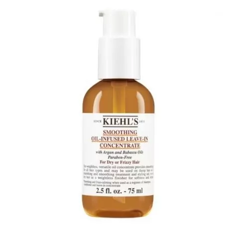 Vyhlazující bezoplachový olejový koncentrát na vlasy (Smoothing Oil-Infused Leave-in Concentrate) Kiehl´s - 75 ml