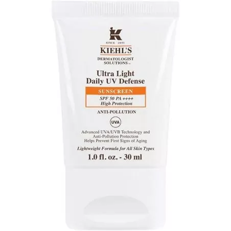 Lehký ochranný pleťový krém SPF 50 Ultra Light (Daily UV Defense) Kiehl´s - 30 ml