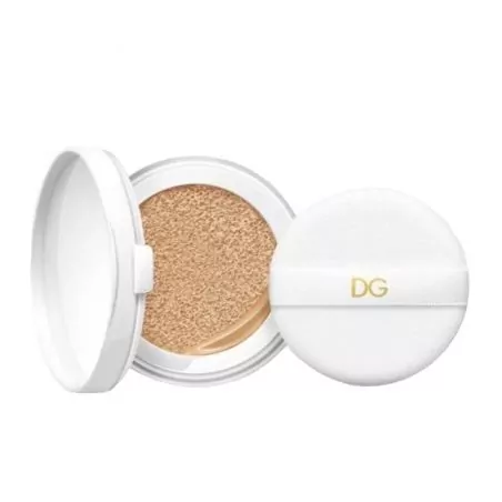 Make-up v houbičce SPF 50 Solar Glow (Healthy Glow Cushion Foundation) / náplň Dolce & Gabbana / Odstín: 205 Silk - 11,5 ml