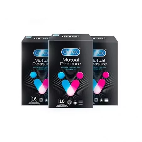 Kondomy Mutual Pleasure 2+1 Durex