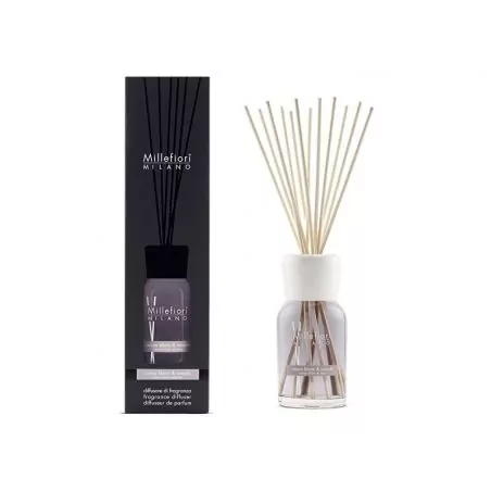 Aroma difuzér Natural Bílé kakao & Dřevo Millefiori Milano - 500 ml