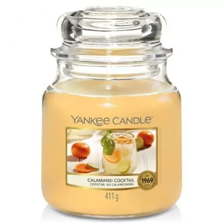 Aromatická svíčka Classic střední Calamansi Cocktail Yankee Candle - 411 g