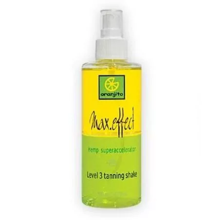 Dvousložkový opalovací sprej do solária Level 3 (Hemp Superaccelerator) Oranjito - 200 ml